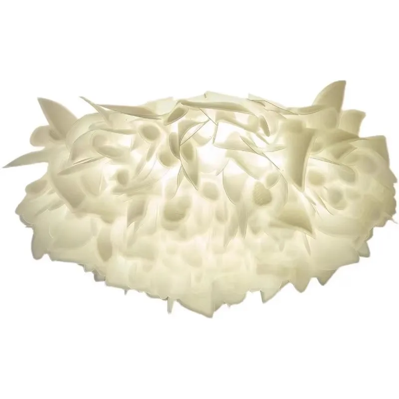 

Nordic simple modern living room ceiling lamp, artistic romantic bedroom dining room clothing store petal decorative chandelier