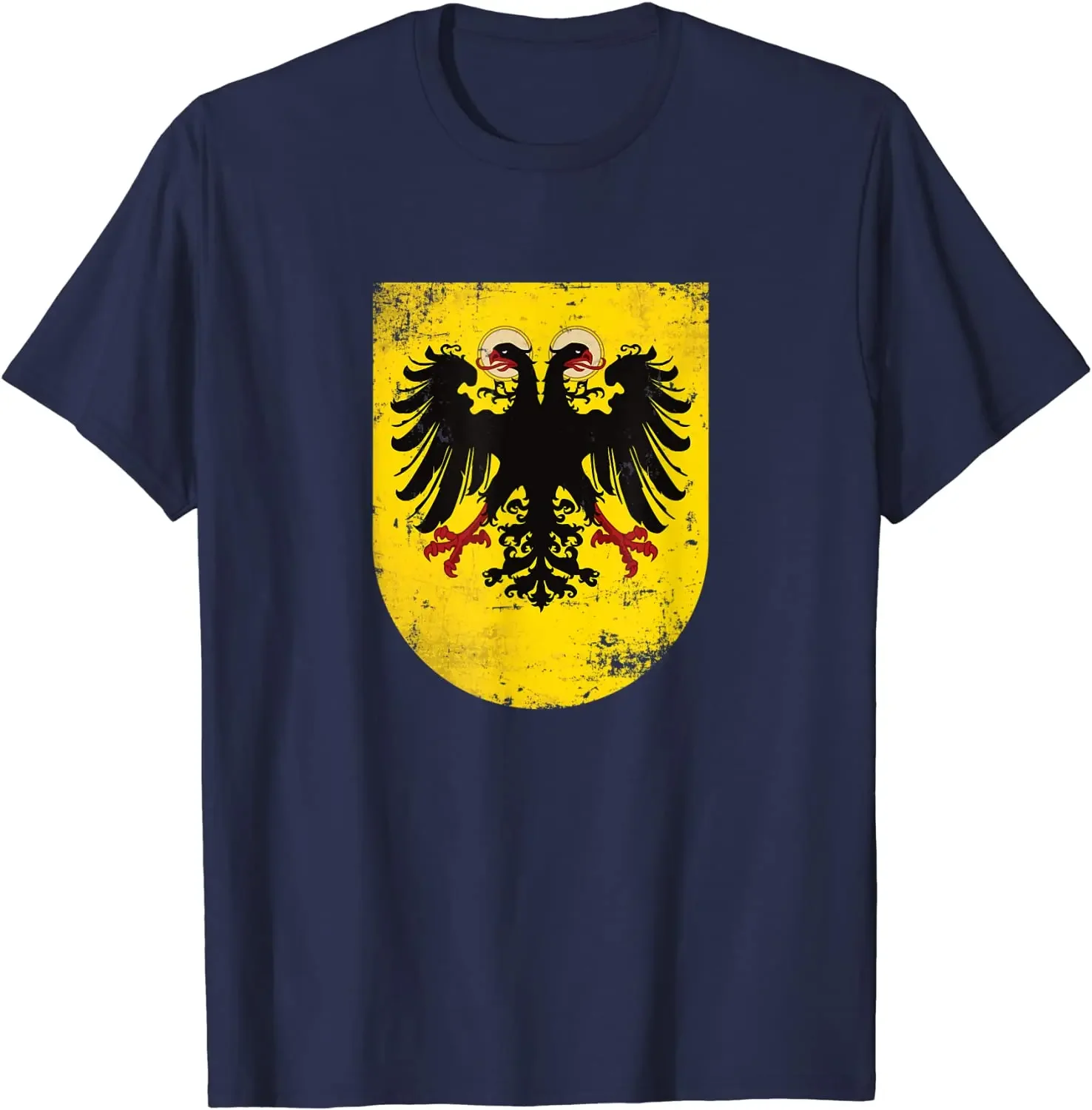 Imperial Banner of the Holy Roman Empire T-Shirt. Summer Cotton O-Neck Short Sleeve Mens T Shirt New S-3XL
