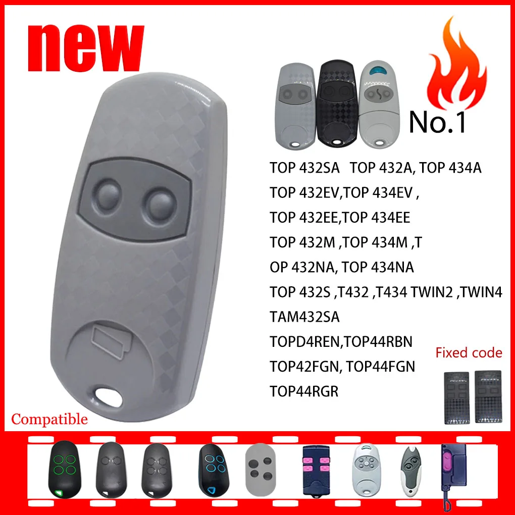 

TOP 42FGN 44FGN 44RBN 44RGR D4REN 432EE 432EV 432NA 434EE 434EV 434NA 433.92MHz Rolling Garage Door opener
