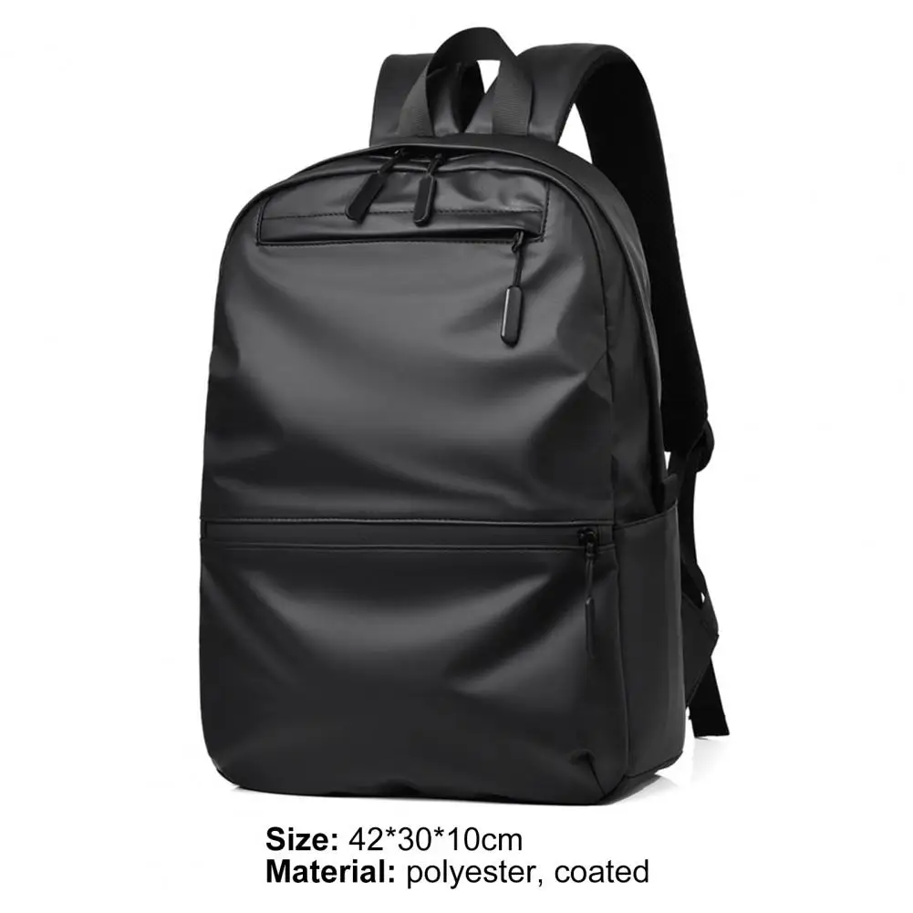 Anti-scratch Double Shoulder Bag Breathable Polyester Large Capacity Adjustable Laptop Backpack for Unisex Widely Use Durable