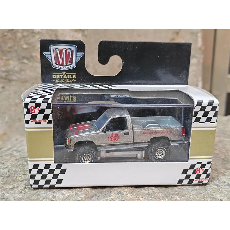 M2 1:64 GMC Dodge Pickup Truck Série Liga Modelo de Fundição Coletar Ornamentos