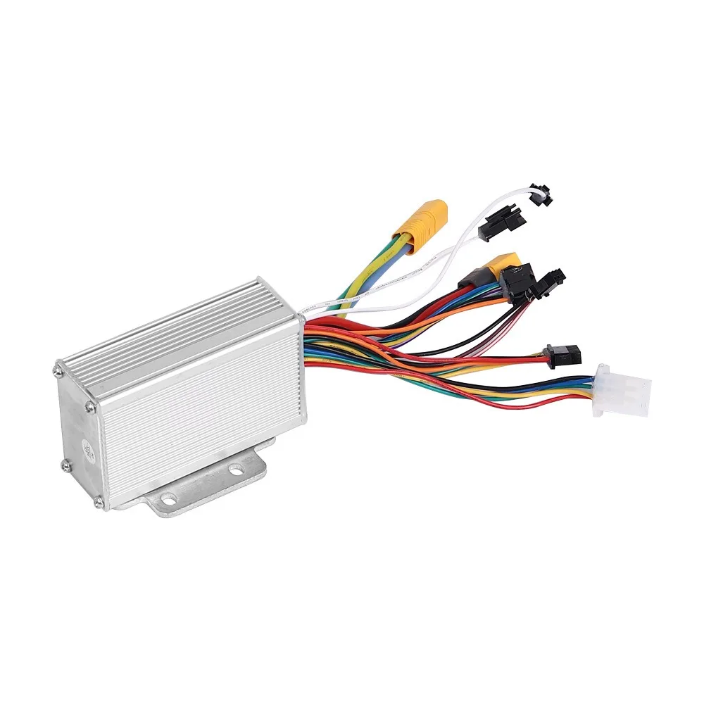 DC Motor Driver 48V 25A Controller For Steep Slope Climbing Aluminum Alloy Housing Energy Recovery Braking Smooth Acceleration