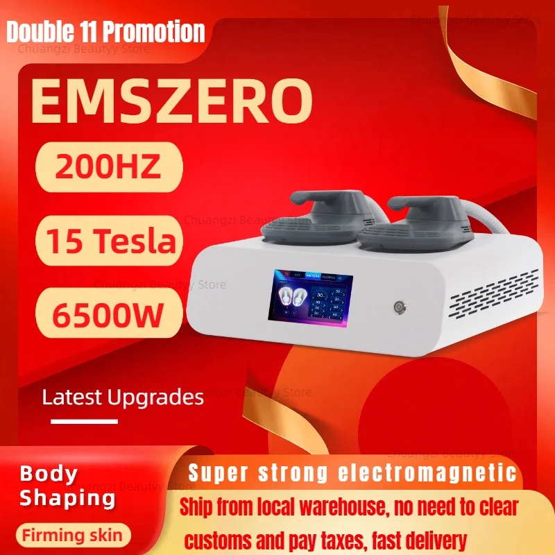 

Christmas Gifts NEO 6500W EMSzeroNova EMSZERO Machine EMS Pelvic Pad Muscle Stimulation Body Sculpt For Slmming Salon