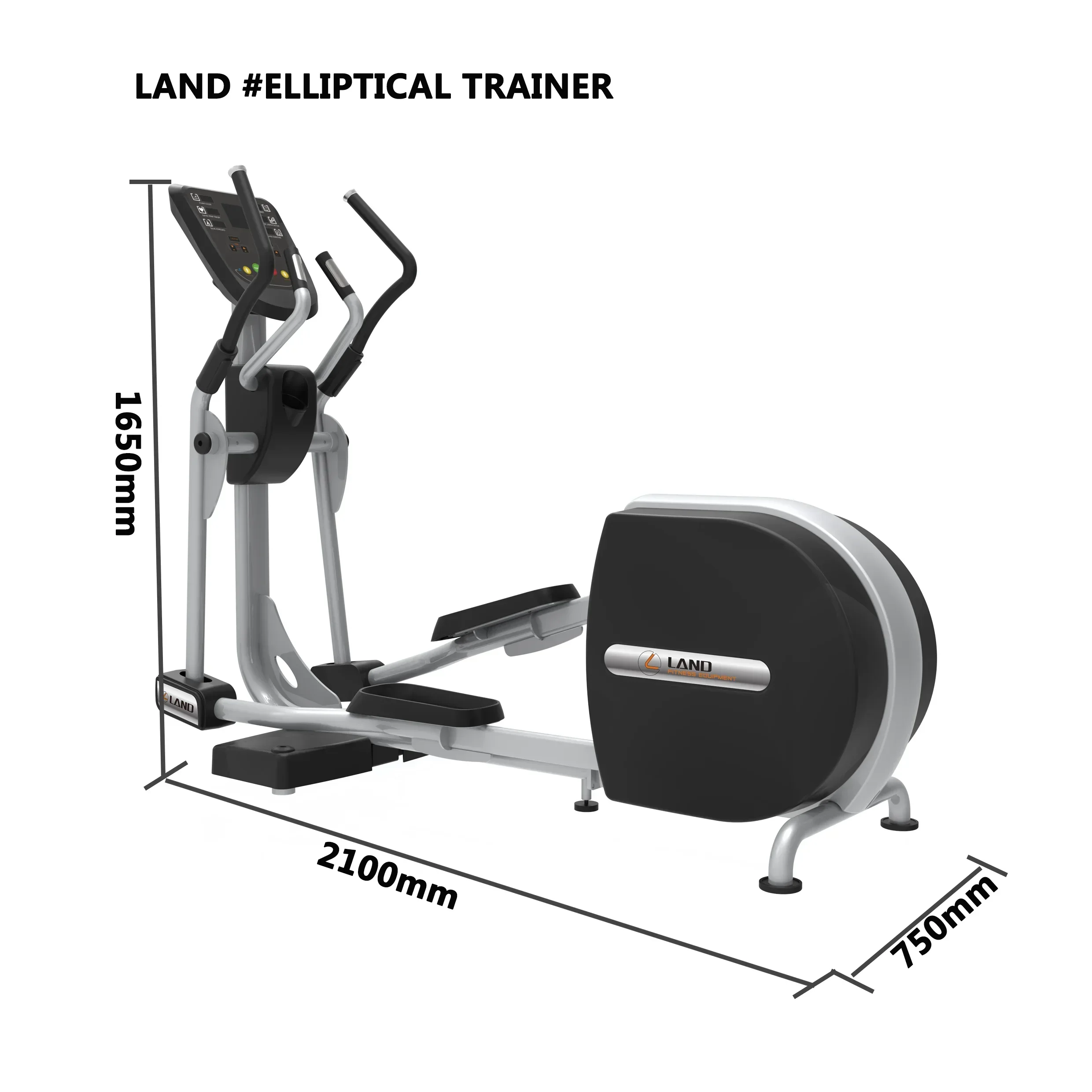 Intelligent Elliptical Machine, Space Walker, Magnetically Controlled Silent Commercial Intelligent Elliptical Stepper.