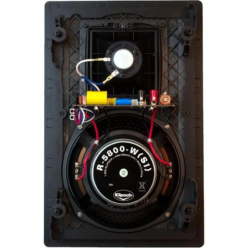 Klipsch R-5800-W II In-Wall-Lautsprecher – Weiß (2 Lautsprecher)