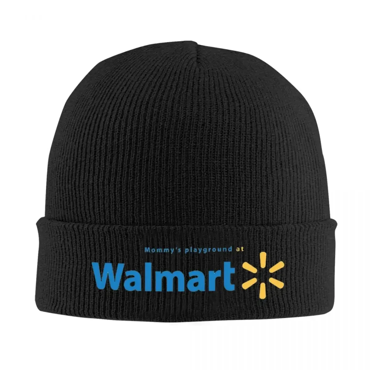 Walmart Warm Knitted Cap Hip Hop Bonnet Hat Autumn Winter Outdoor Beanies Hats for Unisex Adult