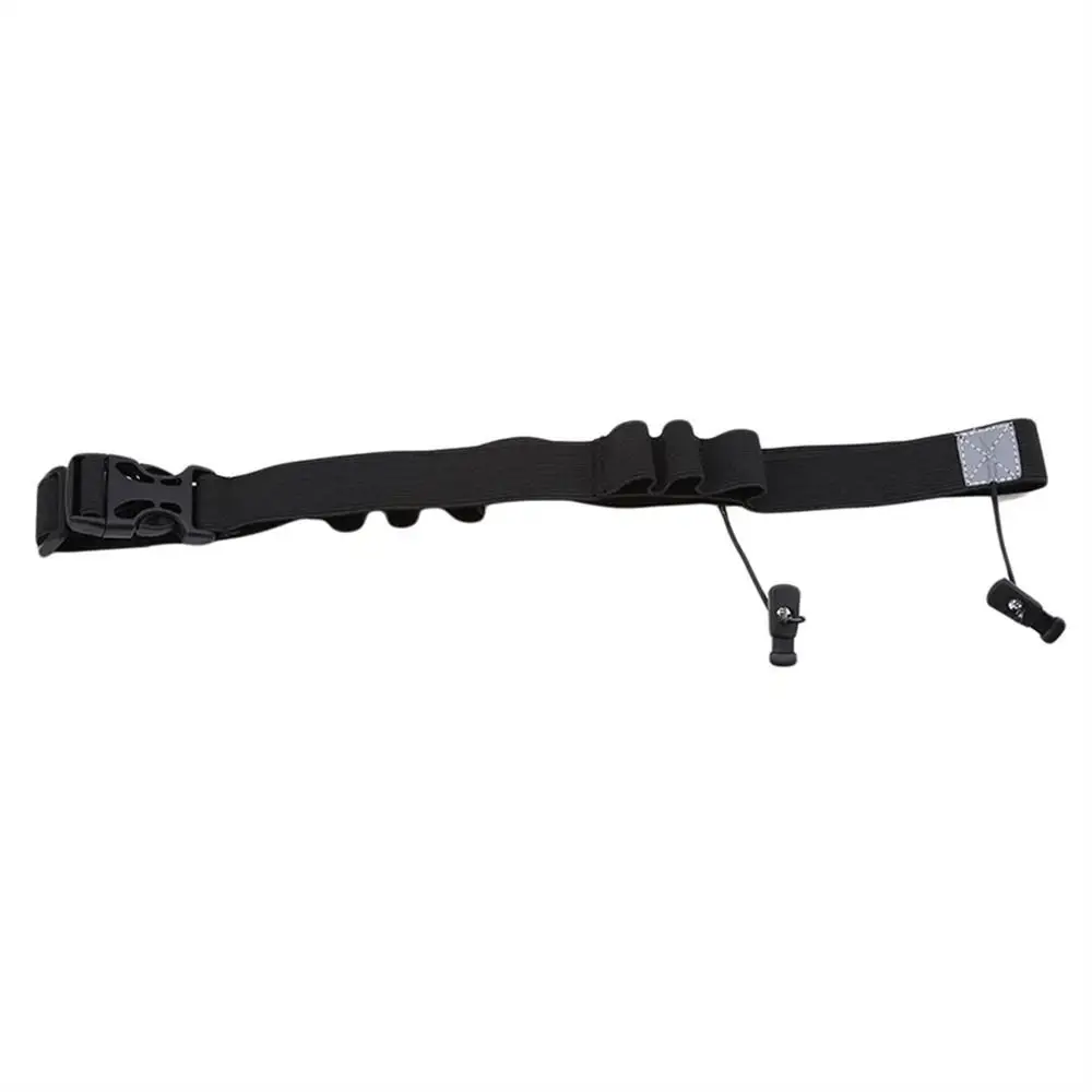 Gel Holder Marathon Race Number Belt Reflective Tape Waist Pack Running Number Belt Adjustable Cloth Belt Triathlon Waist Belt