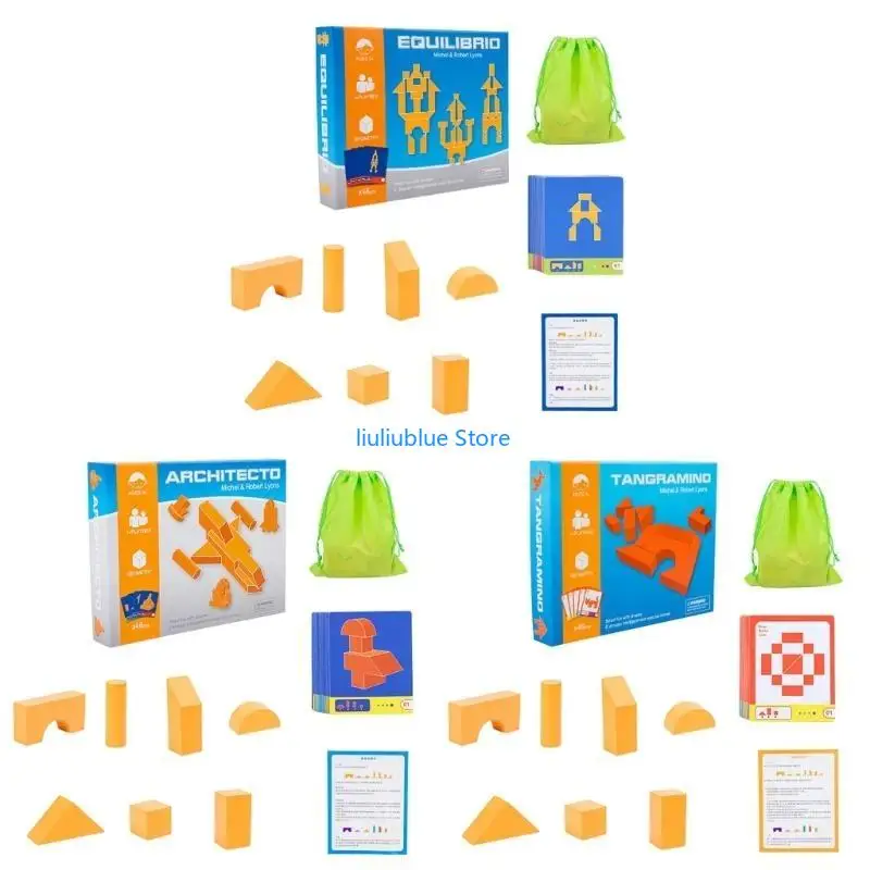 Ngăn xếp gỗ khối lượng cầu vồng cân bằng màu