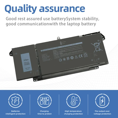 Imagen 2 del producto SUOZHAN 7FMXV batería del ordenador portátil para Dell Latitude 5320 7320 7420 7520 Latitude 5320 2 en 1/7320 2 en 1 P134G001 0TN2GY 9JM71 4M1JN