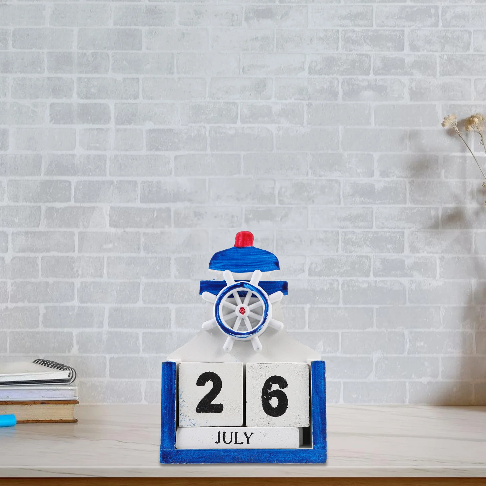 

Деревянная настольная декоративная настольная подставка для офиса, дома, учебы, ежедневного использования, домашнего вечного календаря, деревянная настольная подставка