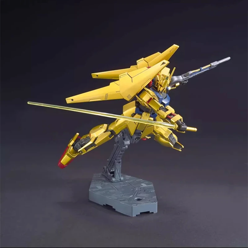 โมเดลการ์ตูนอนิเมะญี่ปุ่นสำหรับเด็กแรกเกิด Bandai HGUC hyaku shiki GUNDAM ฟิกเกอร์อนิเมะญี่ปุ่น MSN-100เมชาชิ้นส่วนของเล่นของขวัญวันเกิด