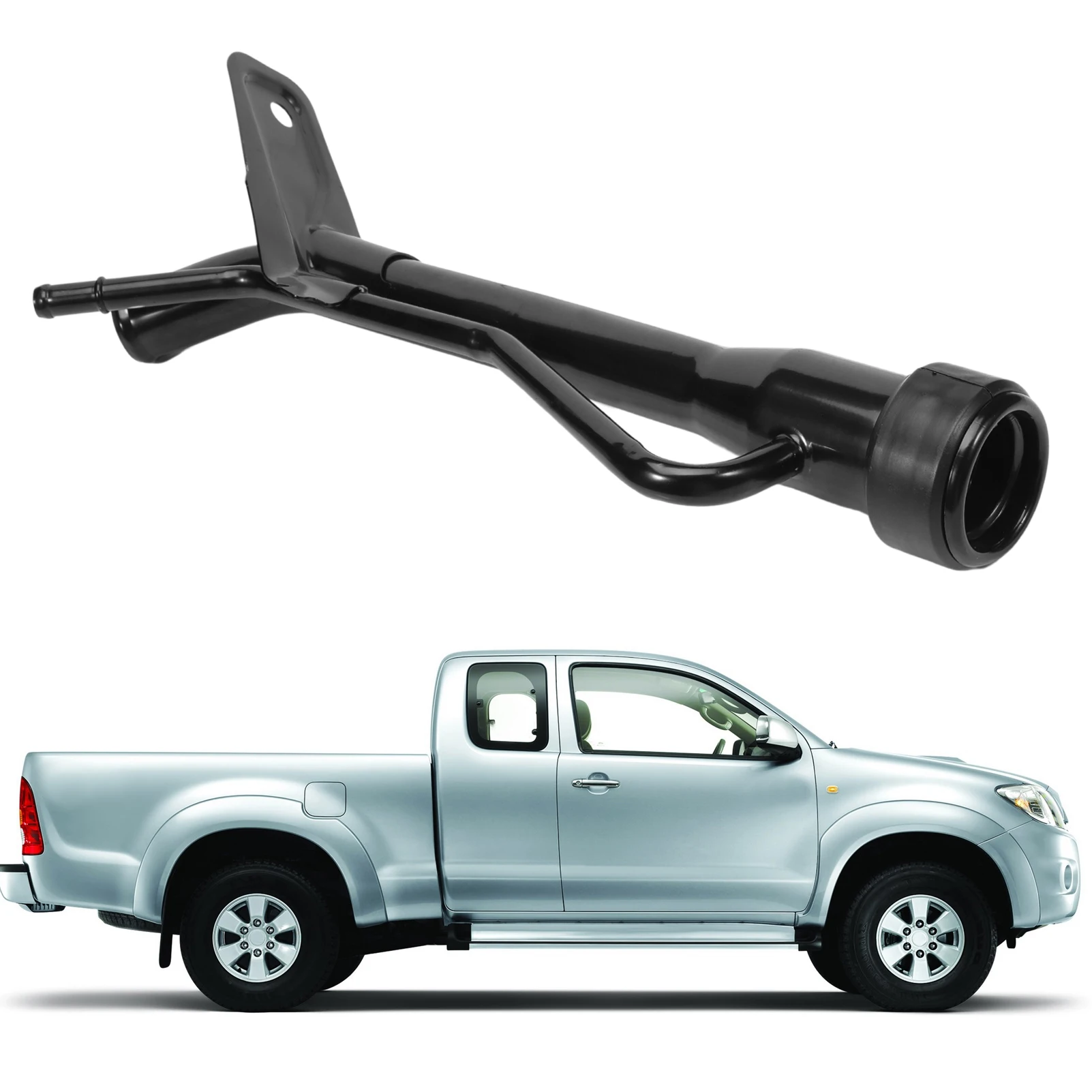 

Fuel Tank Filler Neck Pipe for Hilux Vigo Double Cab Pickup Diesel 2006-2015 77201-0K100