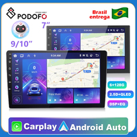 Podofo 2din Android GPS Car Stereo Carplay Radio Bluetooth FM Car MP5 Player 7 9 10 inch For Universal Nissan Toyota Kia Hyundai