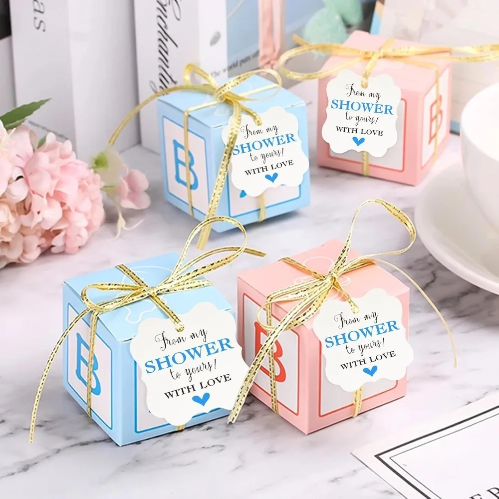 

Thanks for Helping Us Shower Tags Custom Sweet Baby Shower Gender Reveal Party Favor Hang Tags