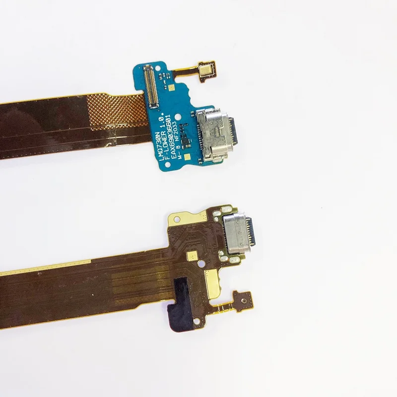 USB Charging Port Connector Board Parts Flex For LG Q70 LM-Q730N LMQ620 Charging Connector Flex Cable