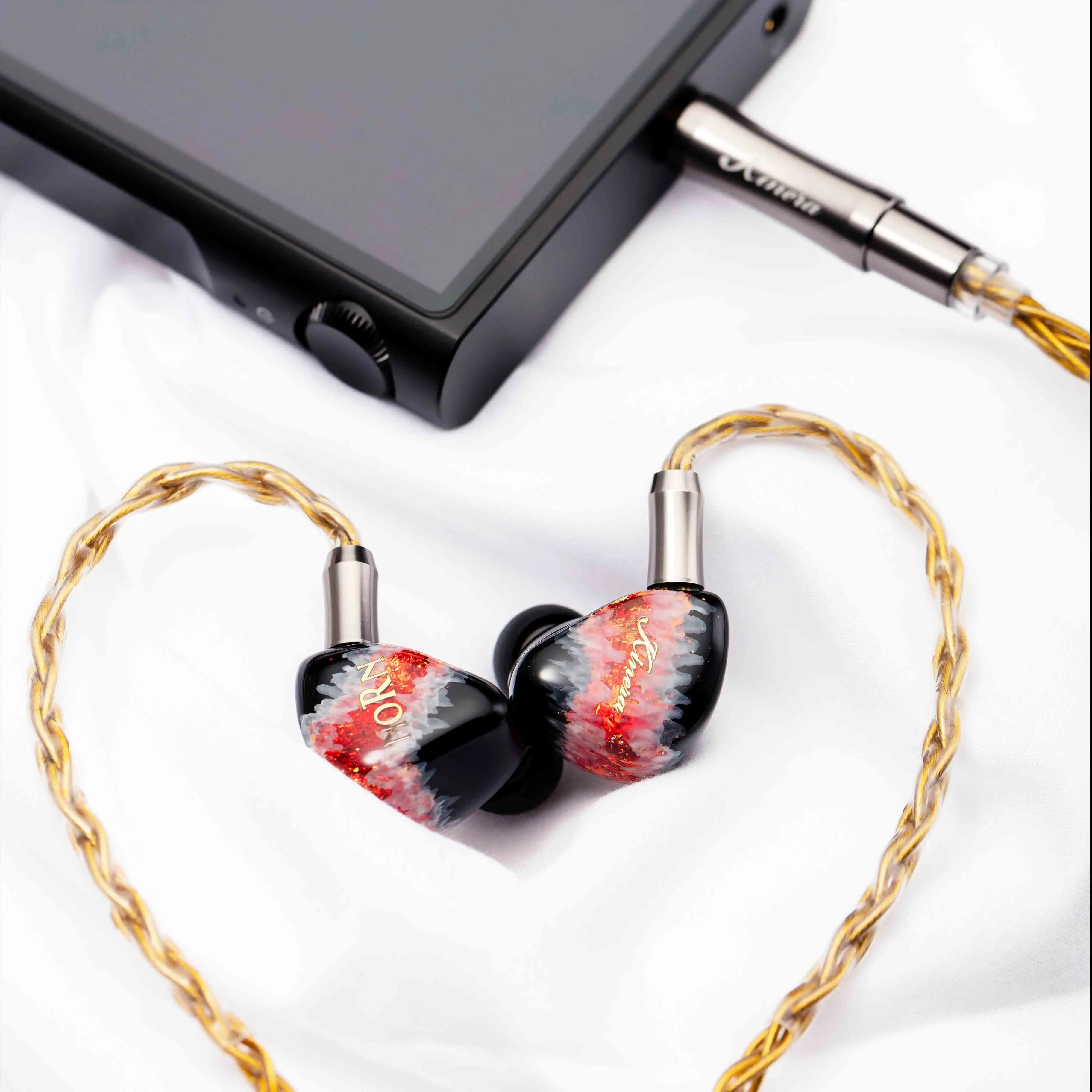 سماعات كينيرا نورون 4BA + 1DD شاشة هجينة HiFi داخل الأذن سماعات موسيقى عشاق الصوت سماعات أذن 0.78 2pin سماعة كابل قابلة للفصل