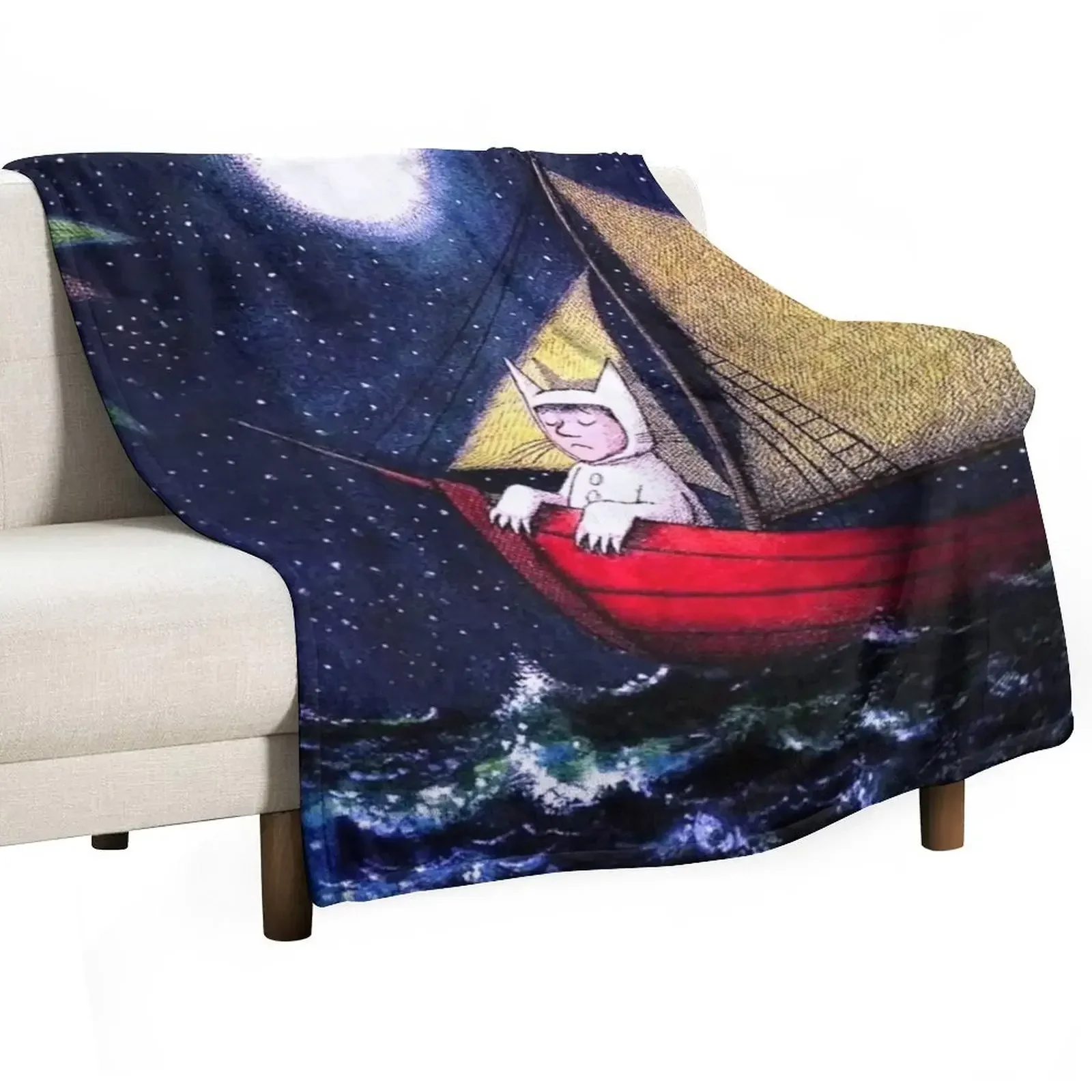 

Boat travel, Where The Wild Things Are Throw Blanket fluffy Thermal christmas decoration Blankets