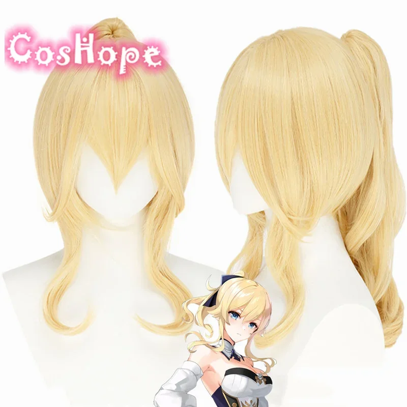 

Women cosplay wig 40cm light golden wig anime cosplay wigs heat resistant synthetic wigs Halloween