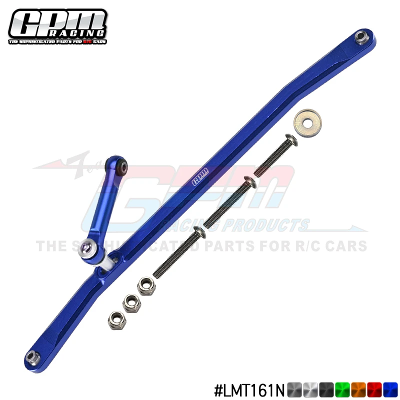 GPM Aluminum Front Steering Tie Rods For LOSI 1/8 TLR Tuned LMT Solid Axle