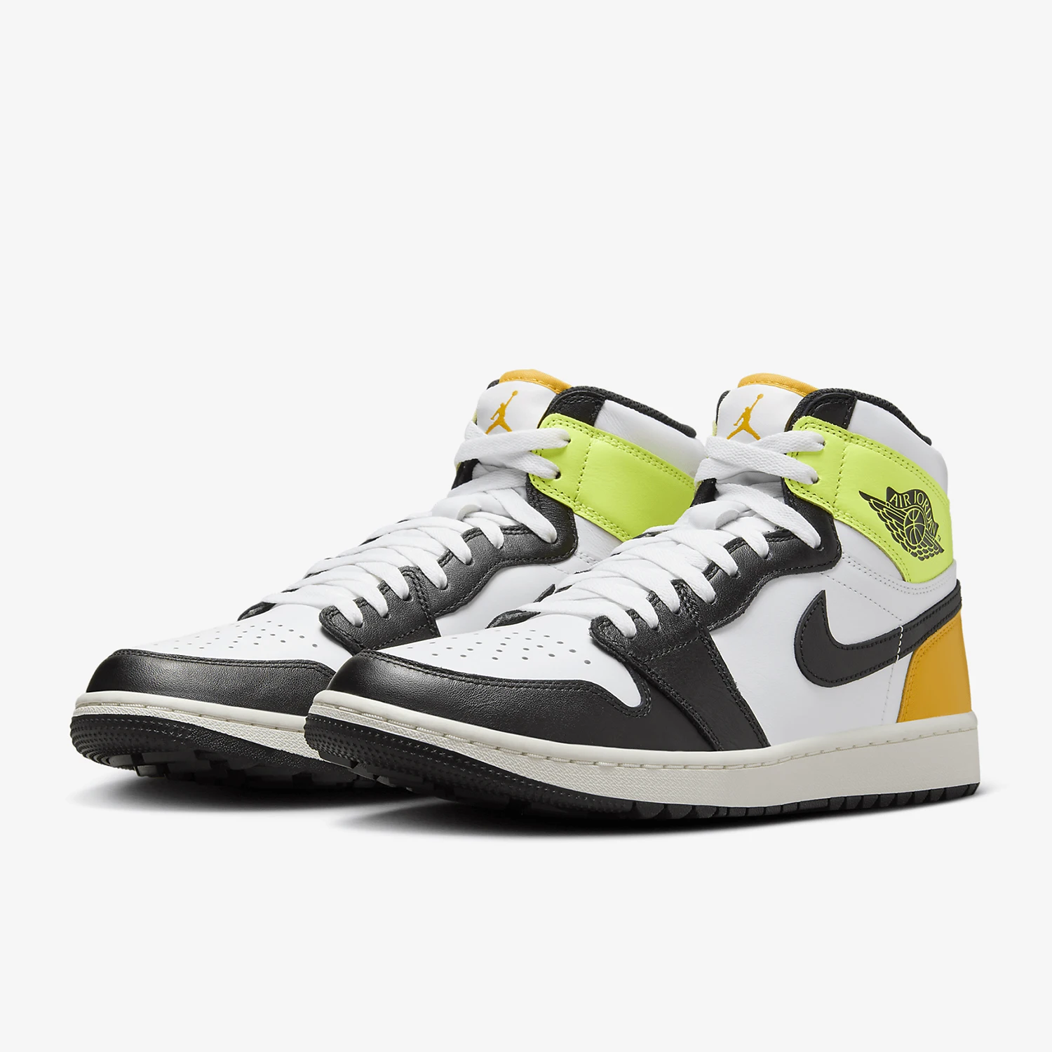 Nike genuine JORDAN men's and women's mid top cushioned classic lace up basketball shoes DQ0660-105