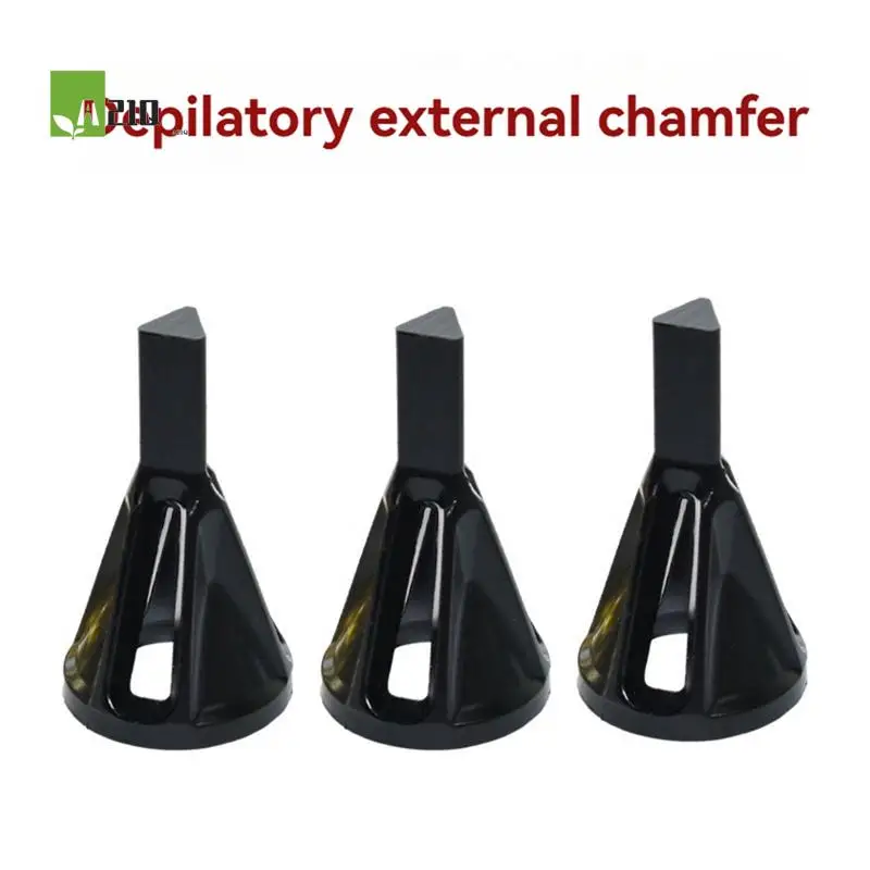 

A21Q -3Pc Triangular Handle Length Of 18Mm Except For Burr Screw Polishing Drill Chamfering Tool Suitable Diameter Of 6-19Mm