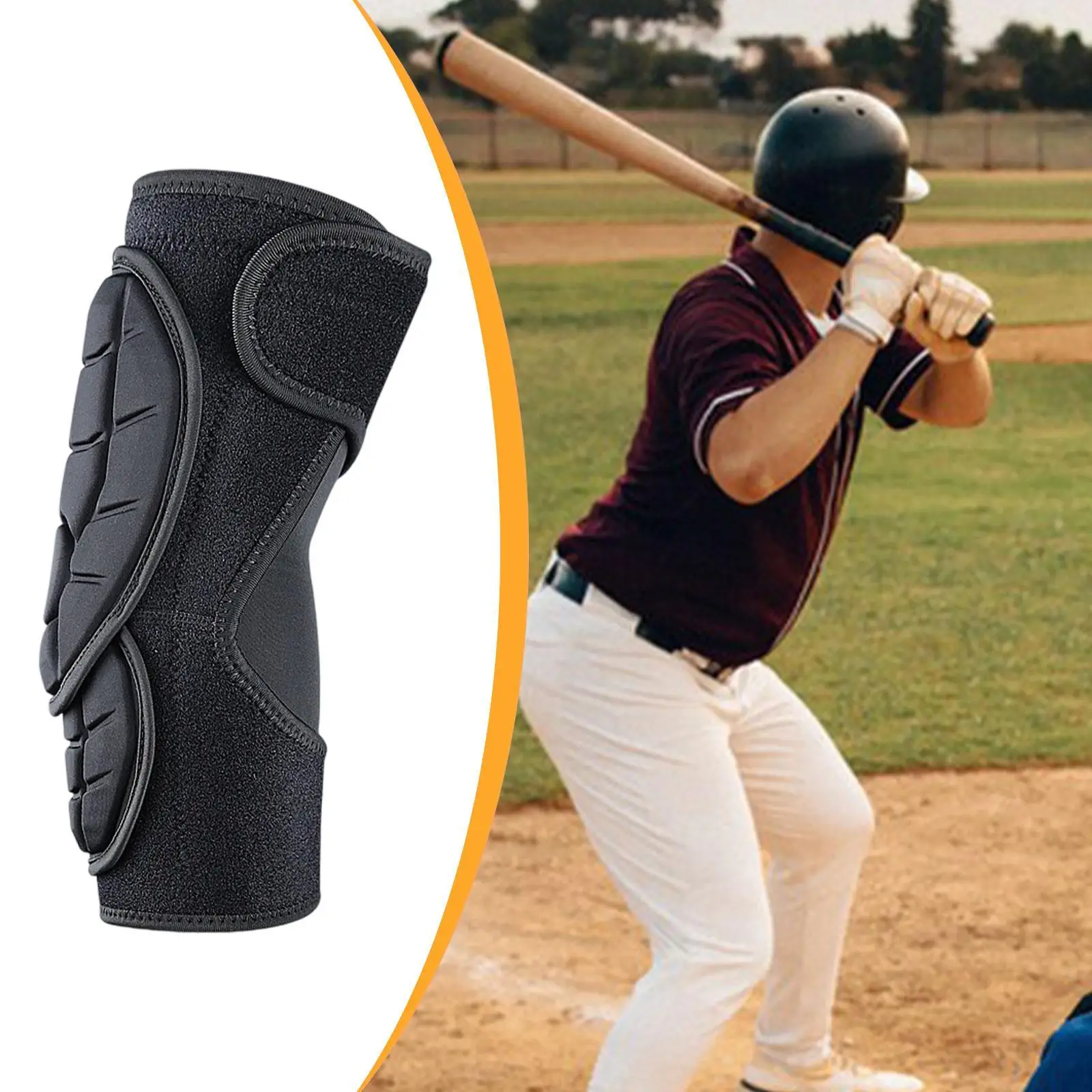 

Baseball Elbow Guard Lightweight Protector Adjustable Sports Protection Gear