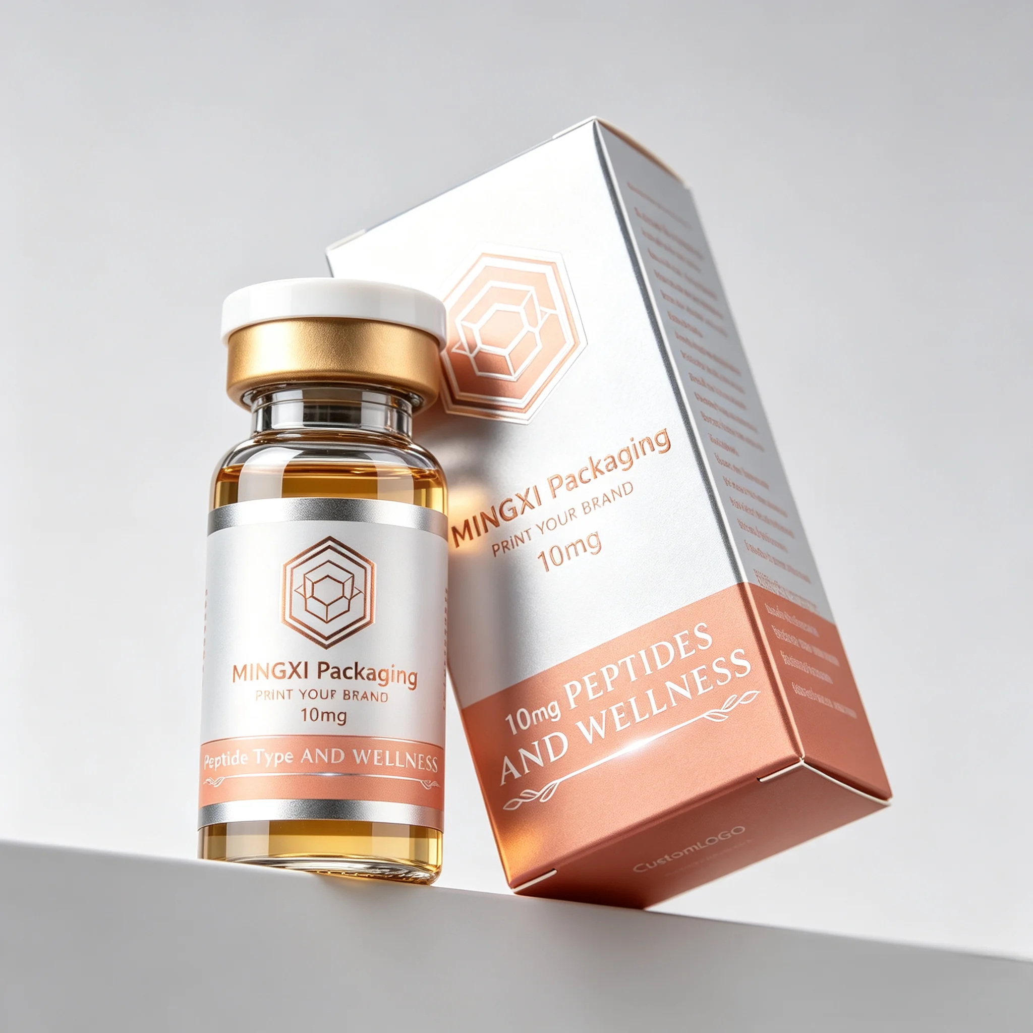 Luxury Custom Printed Peptide  - Luxury Skincare Packaging recension och pris