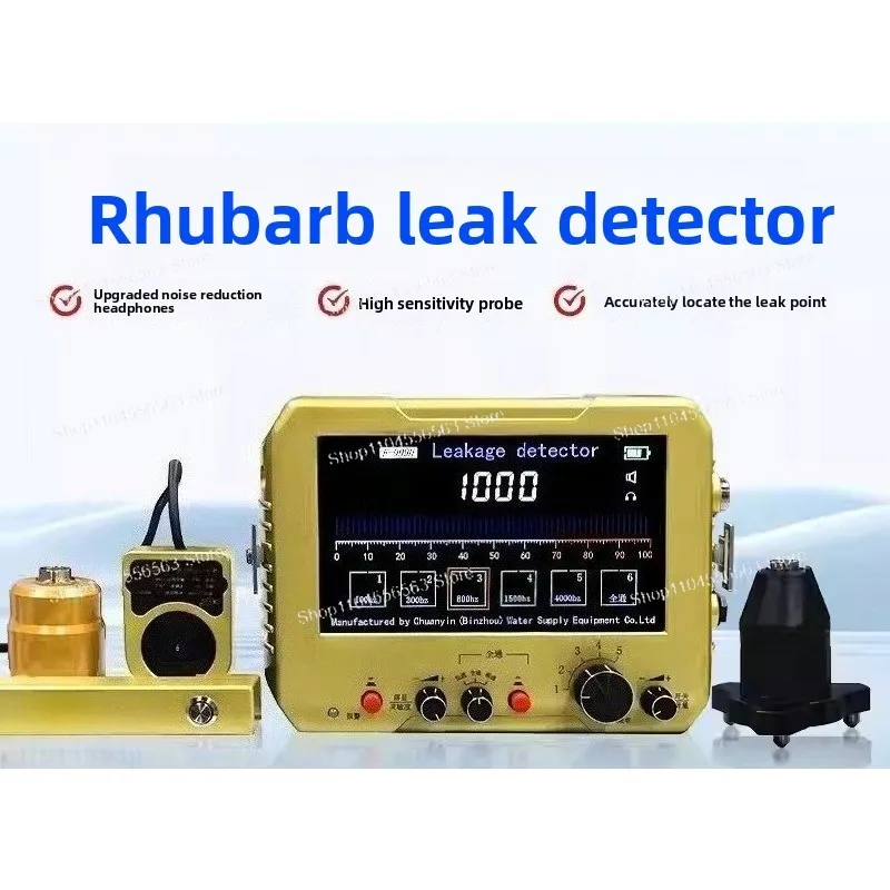 Indoor-Outdoor Water Leak Tester (F999H/F999M) – Dedicated Detector for Tap Water & Floor Heating Pipe Leak Localization