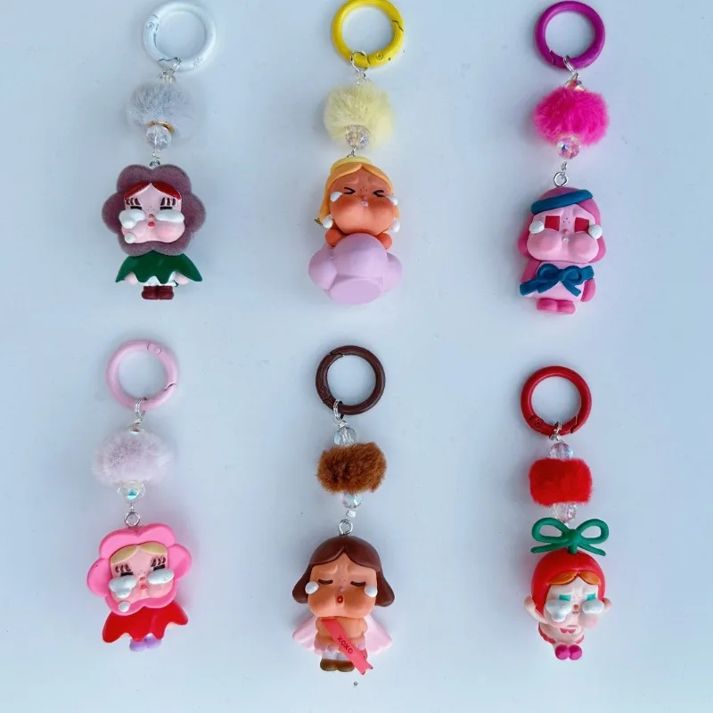 

Cute Crybaby key chain kawaii anime cartoon keychain backpack decoration car key accessories children's birthday gift new model