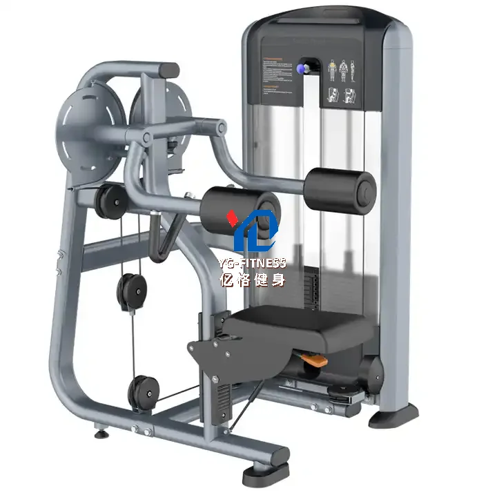 Commercial Pin Loaded Lateral Shoulder Raise Machine Adjustable Steel Delt Fly Gym Fitness Equipment