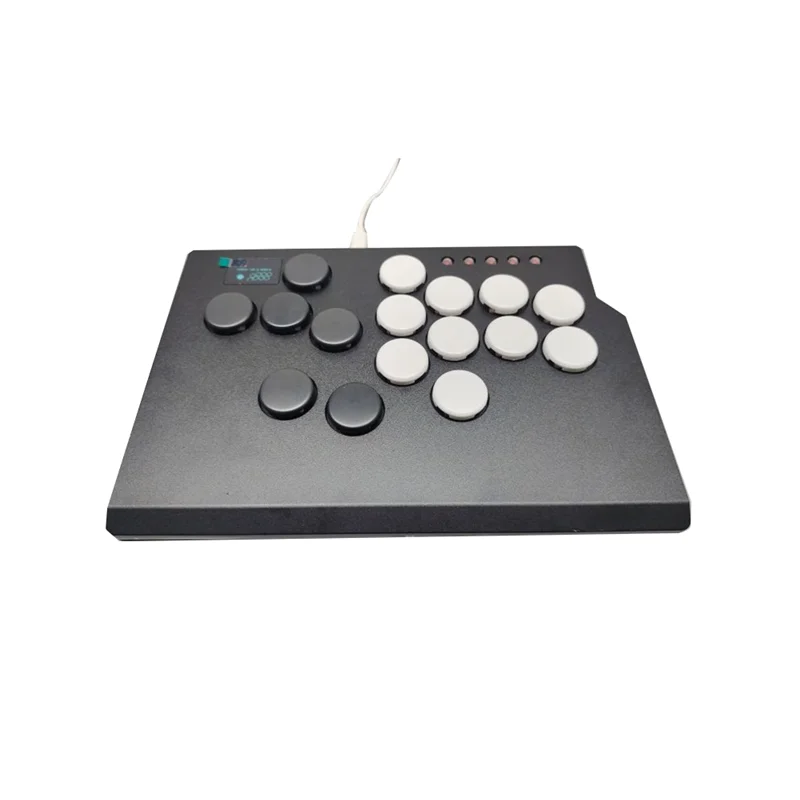 A003 16 teclas teclado de jogo hitbox controlador sem alavanca luta joystick para pc/ps3/ps4/ps5/steam arcade pc presente a