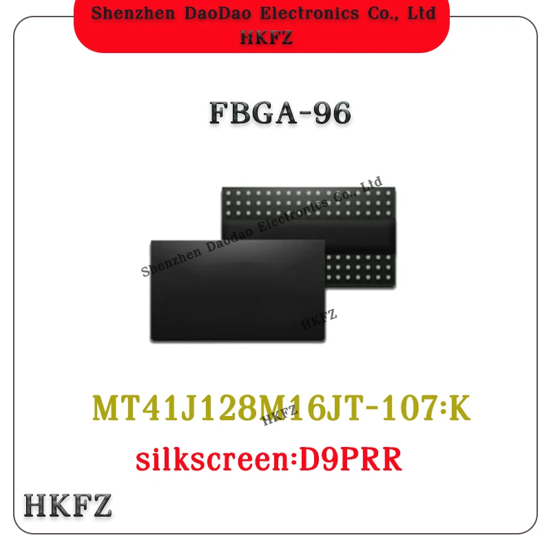 

MT41J128M16JT-107:K silk screen D9PRR BGA-96 memory chip new original