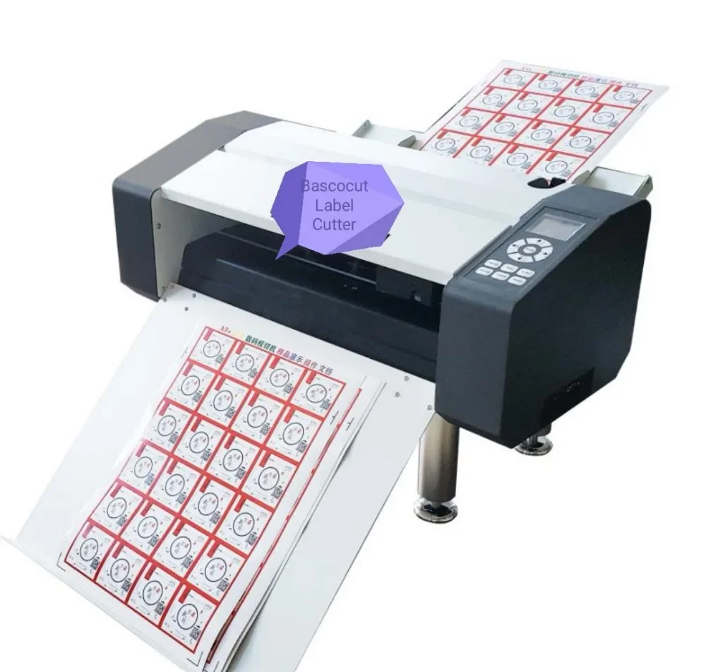 

A3 size Label Die Cutter/Multi sheet Label Cutter/Sticker Cutting Machine with Auto feeder