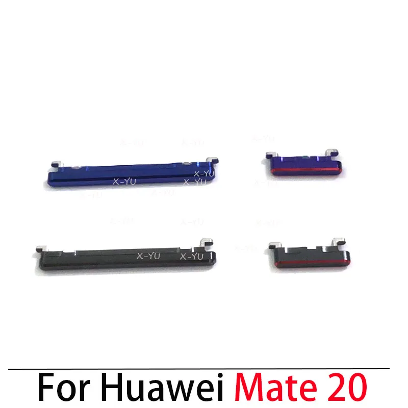 For Huawei Mate 20X 20 30 X Pro Lite Power Button ON OFF Volume Up Down Side Button Key