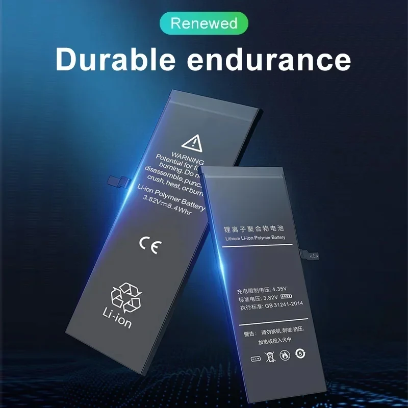 100% New 0 cycle Battery For IPhone 12 11 16 17 13 14 15 Pro MAX 12Mini 13MINI 16Plus 14Plus SE 1/2/3 17ProMax 15Plus 16PROMAX