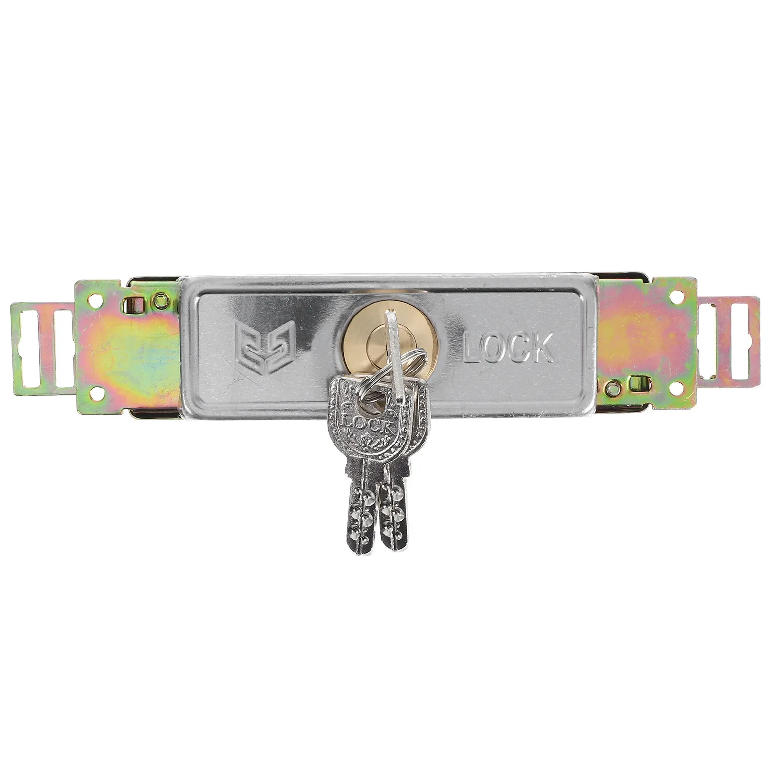 

Замок для рулонных ворот из цинкового сплава, коммерческий, с двойным цилиндром, противовзломный, для раздвижных ворот магазинов