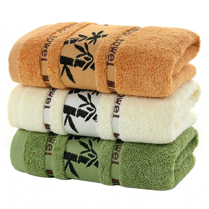 1 pçs toalhas de fibra de bambu casa toalhas de banho adultos toalha de rosto grosso absorvente luxo toalhas de banheiro toalha de praia