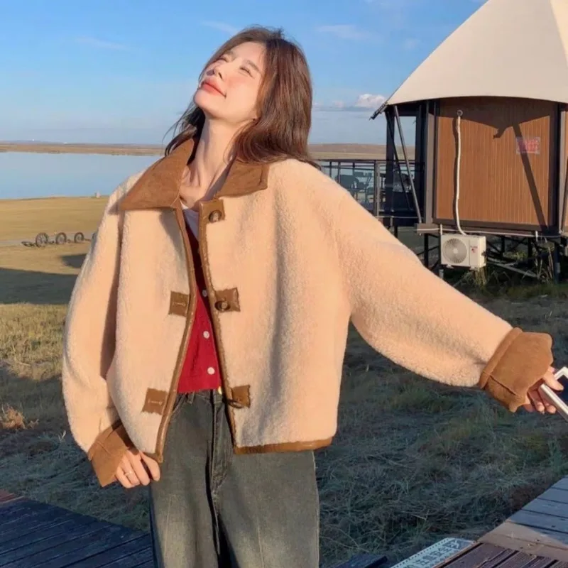 Women Jackets Winter Coat Jacket  Puffer Jacket Women 2025 New Chic Fur Thick Warm