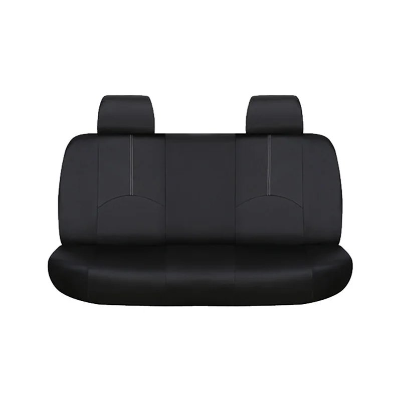 New Black 1+2 Seat Covers PU Leather Seat Cover For transit Van Truck Lorry For For For Opel Vivar