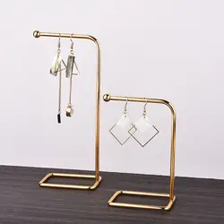 Jewelry Organizer Wooden Rack Bracelet Earring Holder Display Decoration Stand Earring Support Display Decoration Rack Small