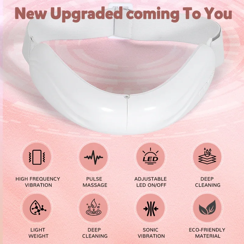 Masajeador Facial portátil CMH V-Line, reductor de barbilla doble recargable, instrumento Facial de belleza para cara más delgada