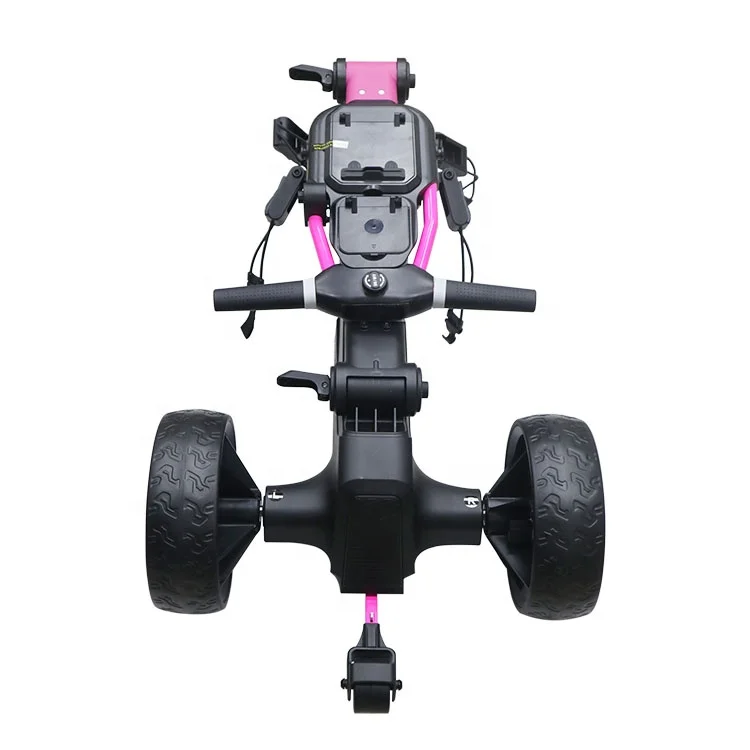 Hot Selling Electric Golf Scooter Foldable Remote Control Golf Trolley With Lithium Battery 3 Wheel Electric Golf Cart