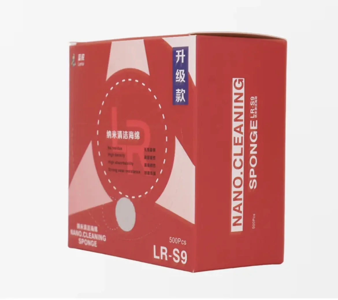 Lanrui LR-S9 500 Uds Nano esponja de limpieza para pantalla de teléfono móvil/cámara/PCB soldadura flujo de soldadura limpieza de aceite