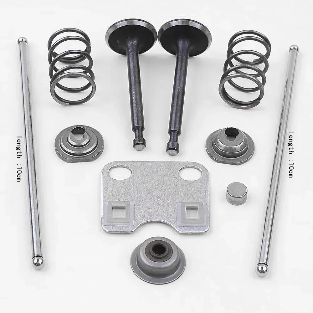 Engine Intake Exhaust Valve Kit Push Rod Guide Plate Parts For Honda GX160 GX200 5.5HP 6.5HP Chainsaw Engine 14791-ZE1-010