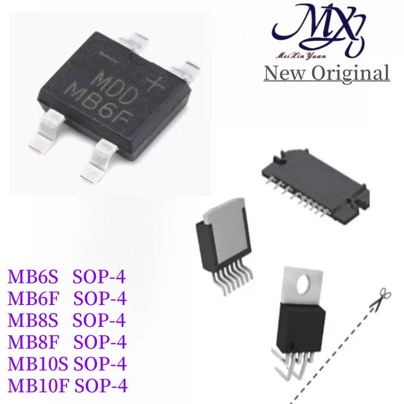 Mxy 100Pcs MB6S MB6…