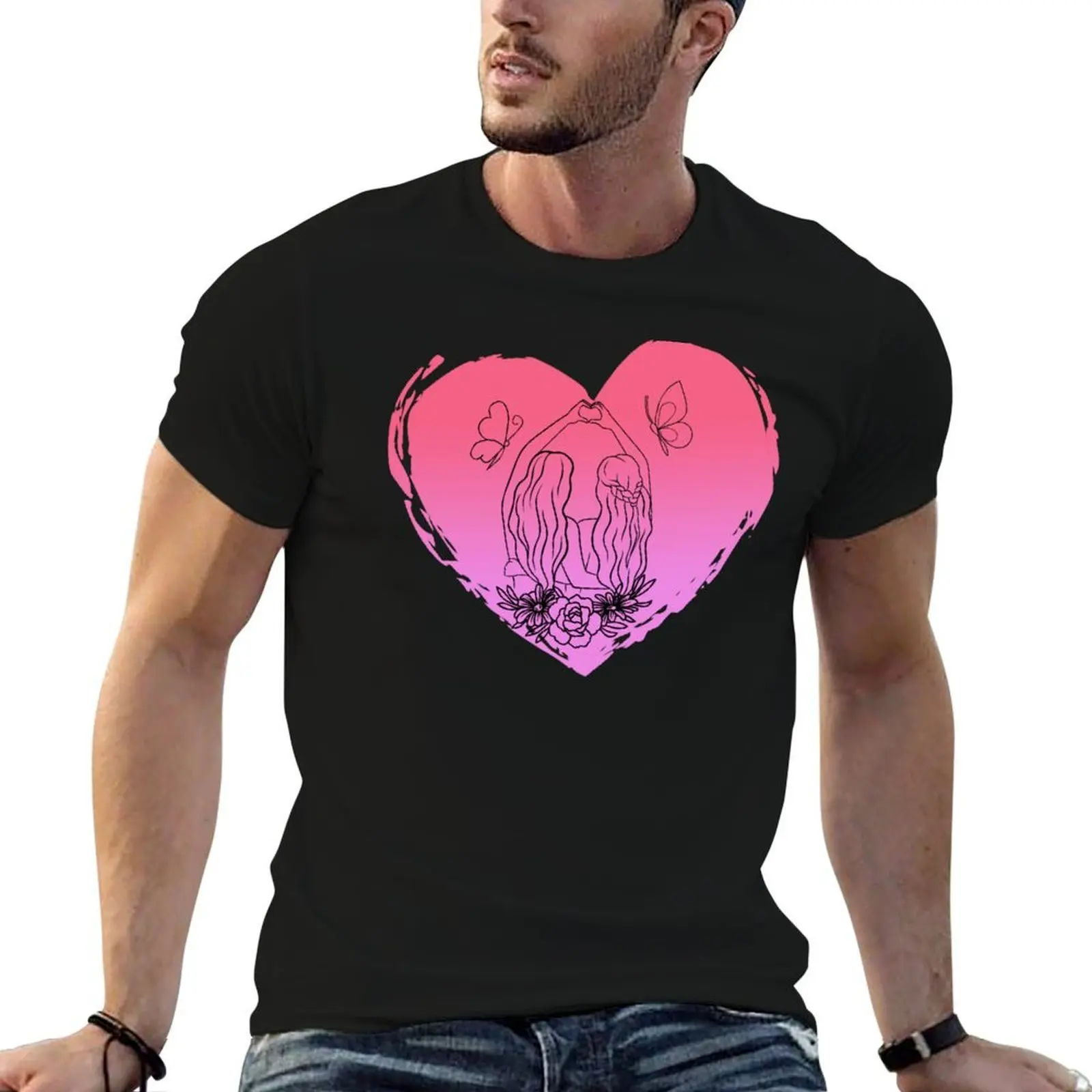 

Besties T-Shirt man t shirts high quality luxury brand t shirts for man pack white t shirt personalised T-shirt