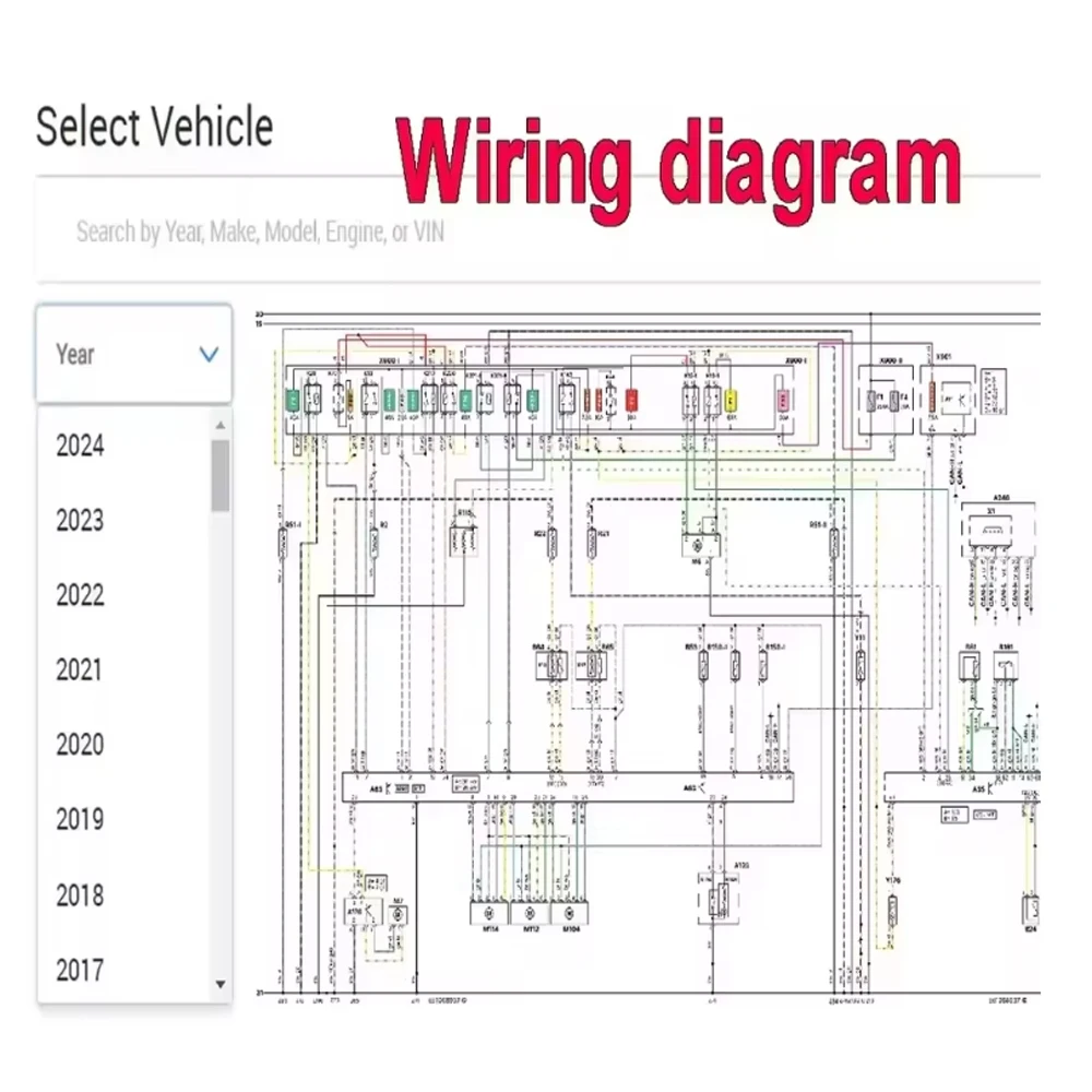 올데이터 리페어 최신 버전 2025 자동차 배선 진단 자동차 트럭 수리 워크샵 데이터베이스 배선 진단 도구 CAR-Data 10.53