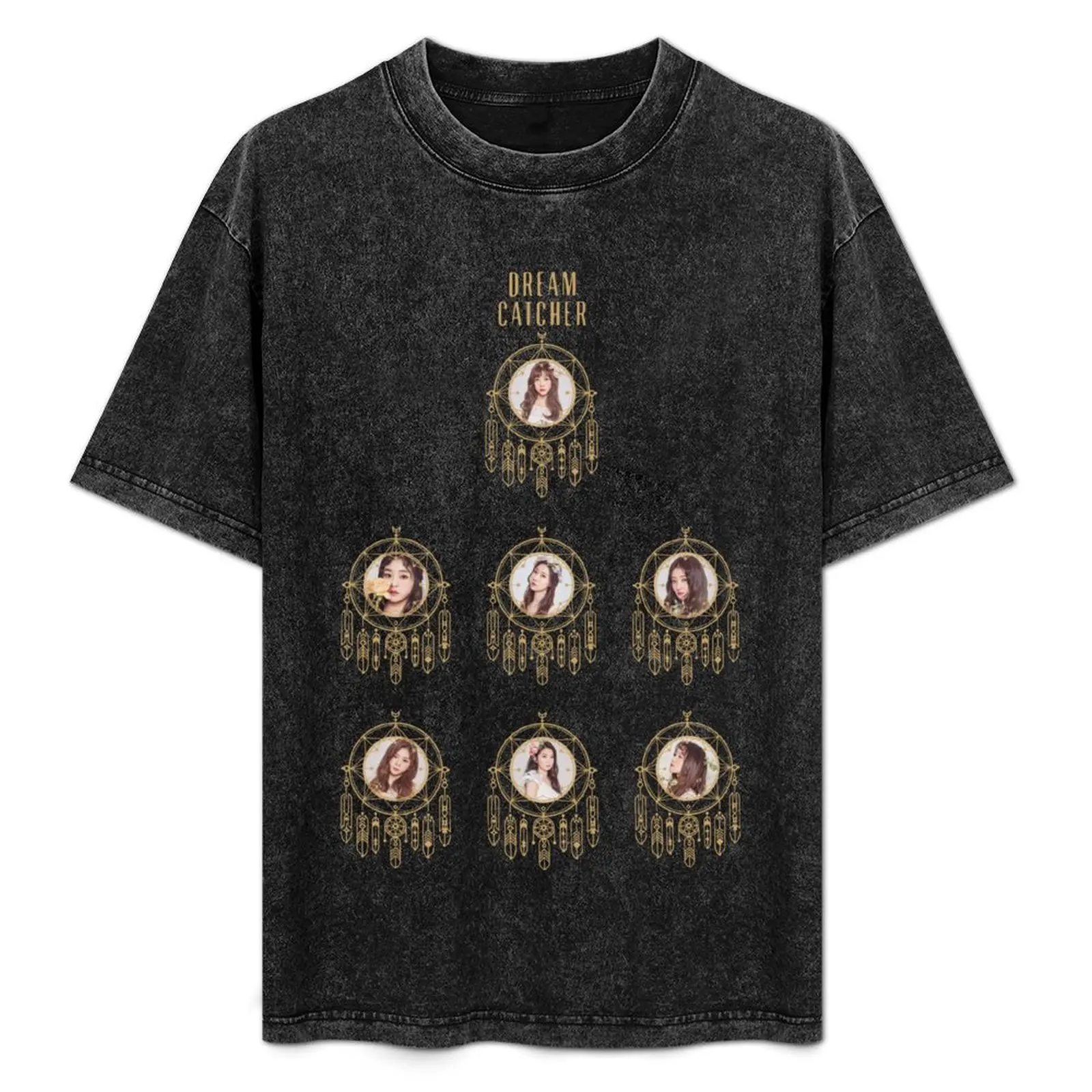 

dreamcatcher group T-Shirt Casual Trendy Streetwear Tee Shirt