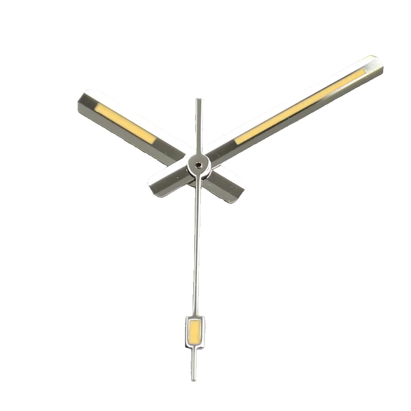 ساعة يد فضية عالية الجودة مملوءة بالزيت البرتقالي لحركات NH34 NH35andNH36 أجزاء ساعة ذاتية الصنع باللون الأصفر والأخضر