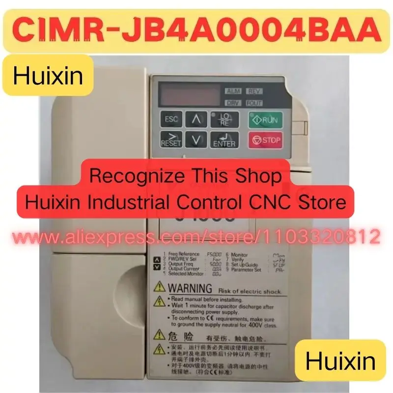 

Used Frequency Converter CIMR-JB4A0004BAA CIMR JB4A0004BAA Normal Function Tested OK Expedited Delivery